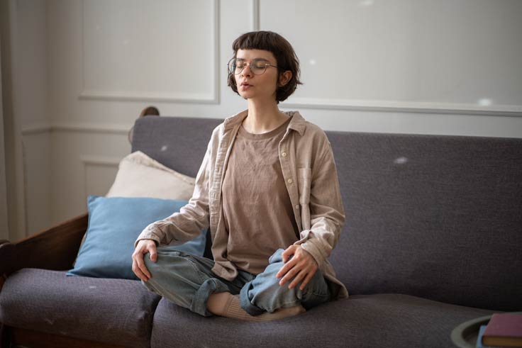 Der Schneidersitz hat nicht nur Vorteile