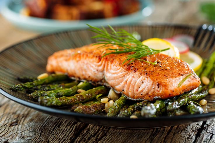 Fisch ist reich an Eiweiß