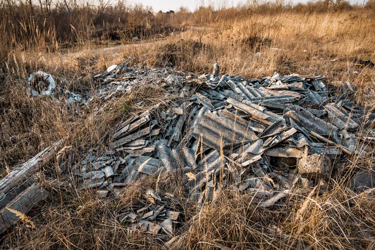 Gefahren von Asbest für die Umwelt