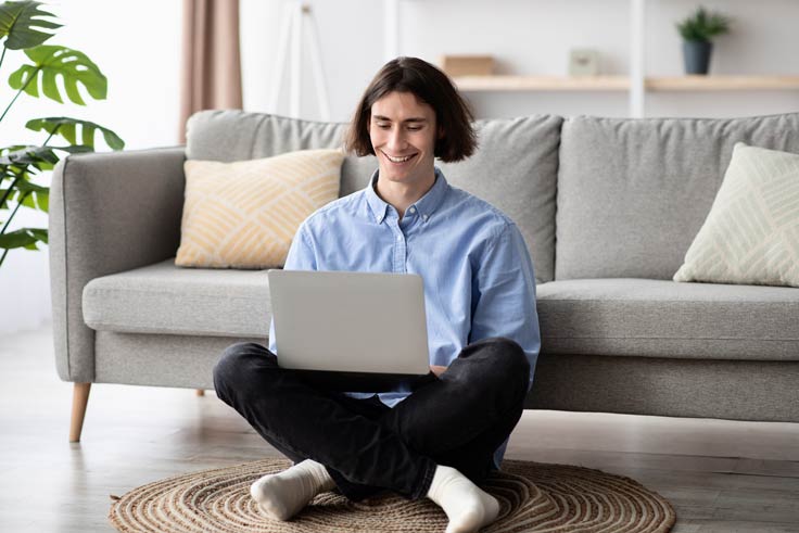 Schneidersitz ist gut für die Hüftgelenke