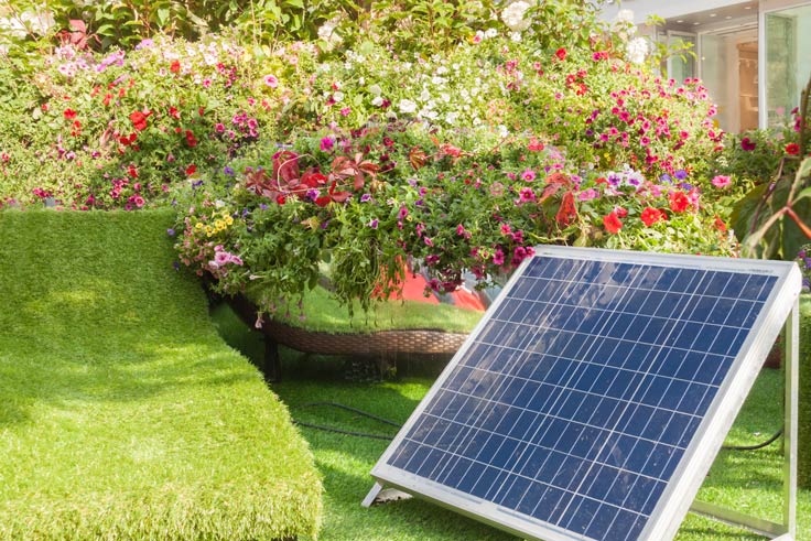 Solar im eigenen Garten